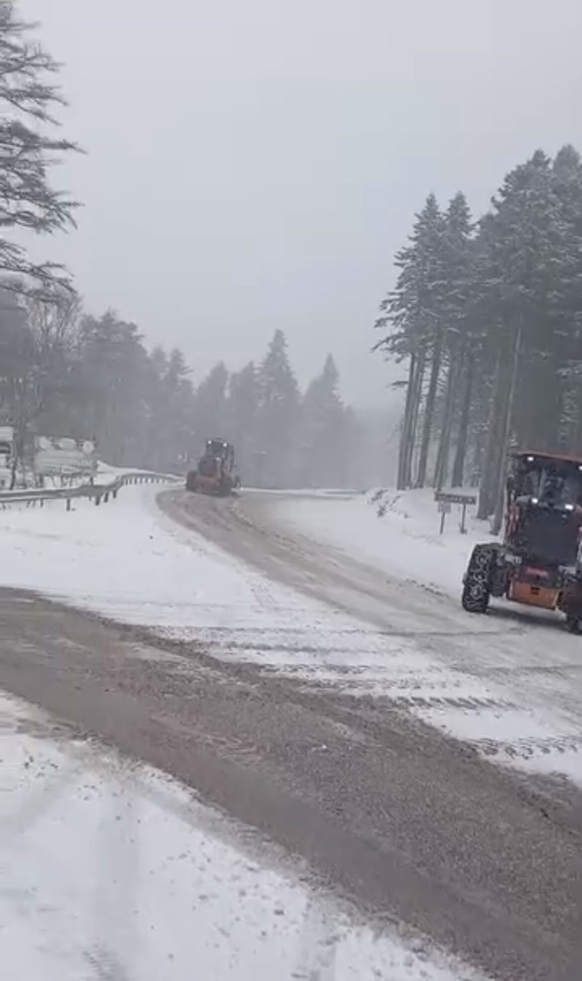 Uludağ’da Bayramda Kar Sürprizi (1)