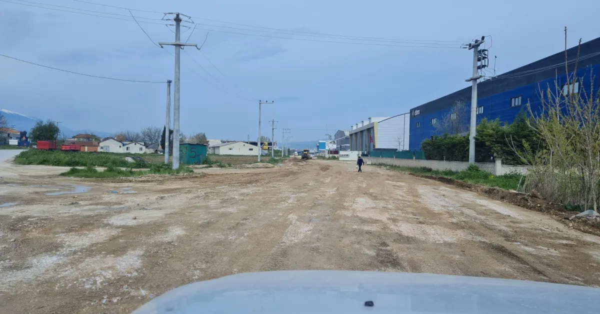 105. Ada'da Yol Onarımı Başladı Bölge Sakinlerinden Kapsam Talebi (2)