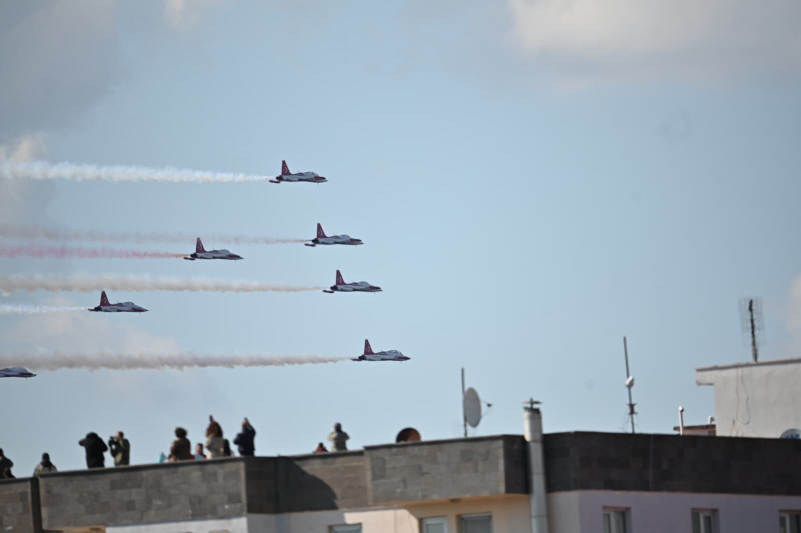 ‘Türk Yıldızları' Çanakkale 23 Nisan'da Nefesleri Kesti-1