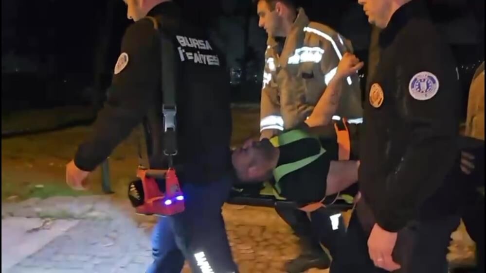 Bursa Tophane Surlarında Korku Dolu Anlar! Az Kalsın Canından Oluyordu (2)