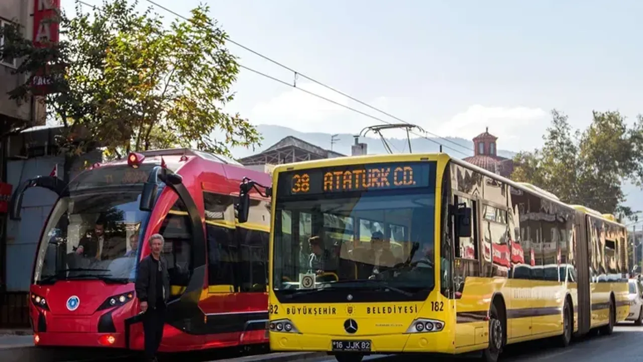 Bursa’da 23 Nisan’da Ulaşım Ücretsiz Olacak (1)