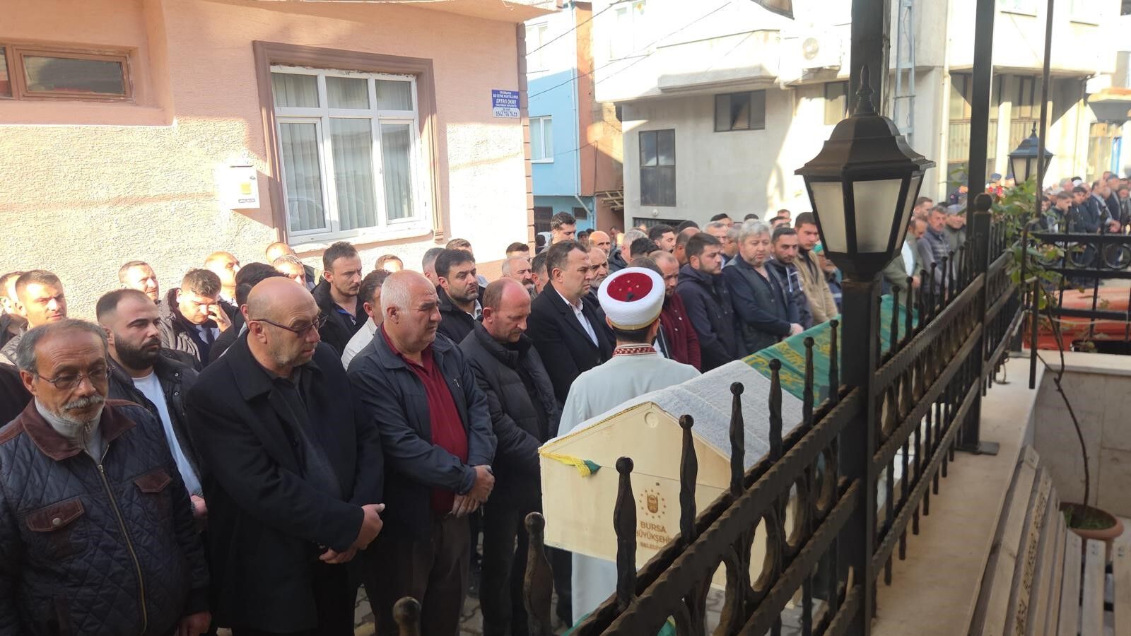 Bursa'da Baba Ve Oğlu Son Yolculuğuna Uğurlandı (1)