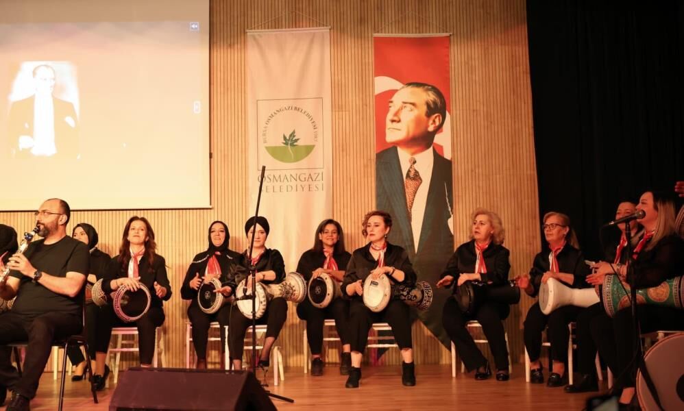 Bursa'da Kadınlardan Muhteşem Ritim Gösterisi! (3)