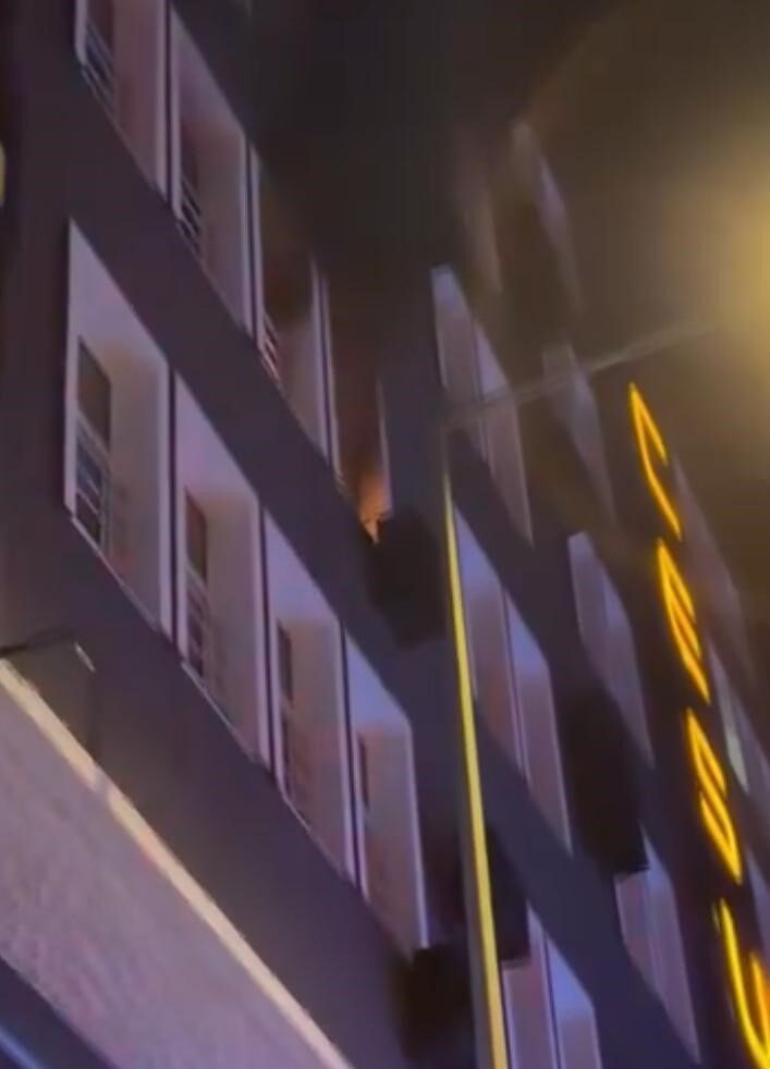 Bursa'da Otel Odasındaki Yangın! (3)