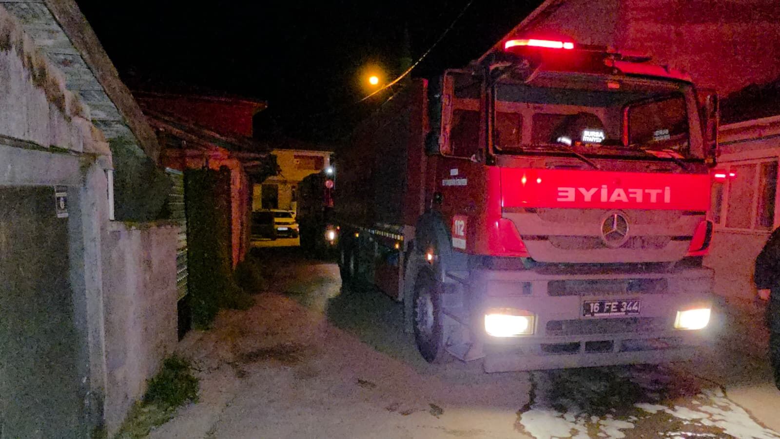 Bursa'da Yangın Paniği! (2)