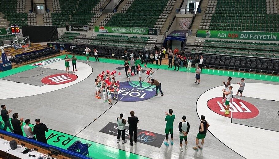 Bursaspor Basketbol Takımı'nı 1.20'Lik Minikler Terletti (2)