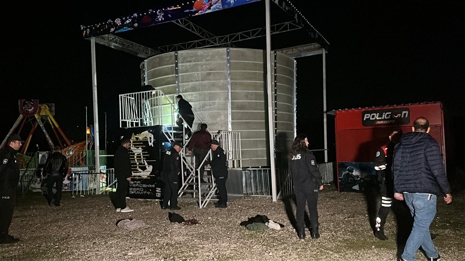 Edirne'deki Lunapark Faciasının Dehşet Anları Kamerada (1)