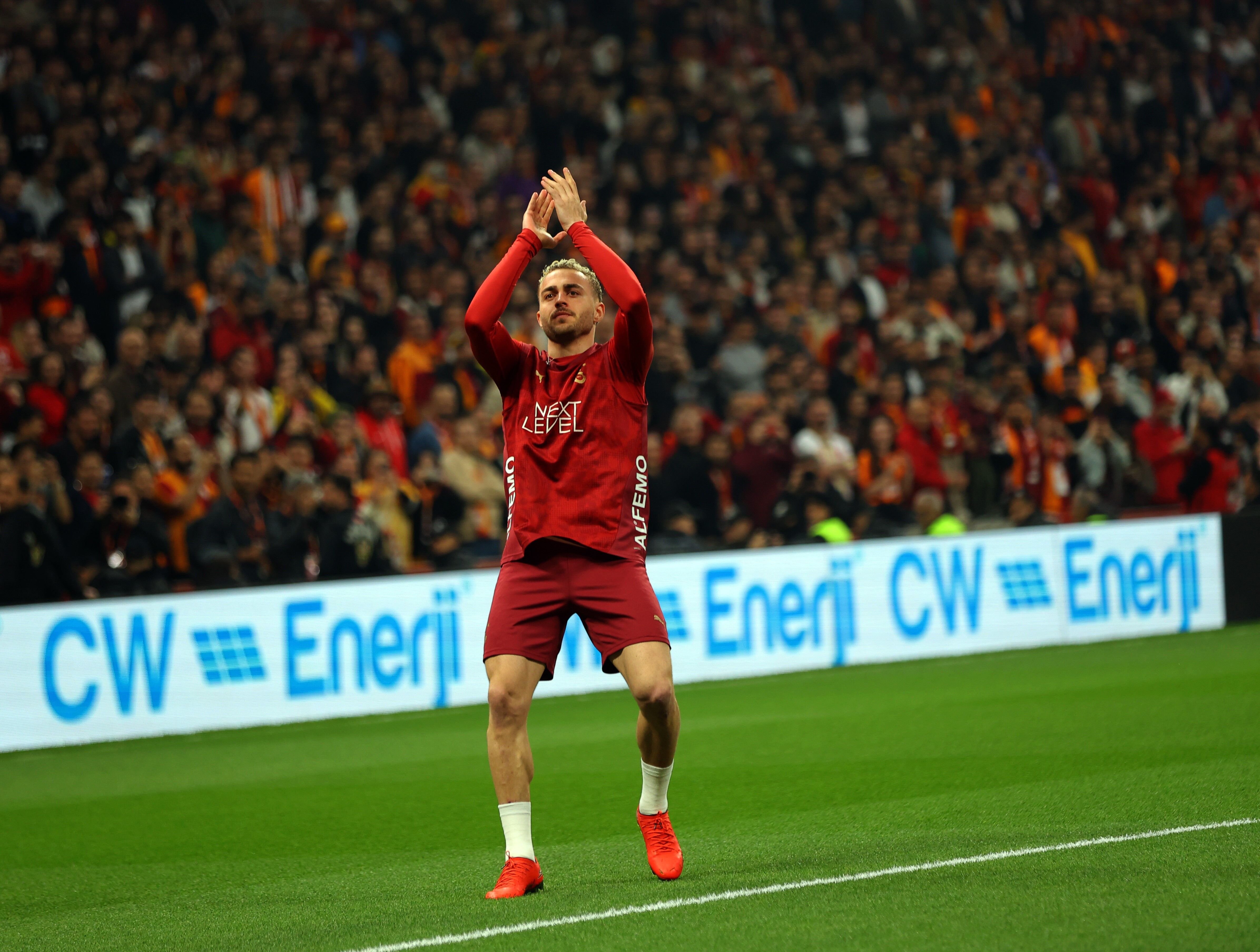 Galatasaray'dan Stadyumda Taraftara Açık Antrenman (3)