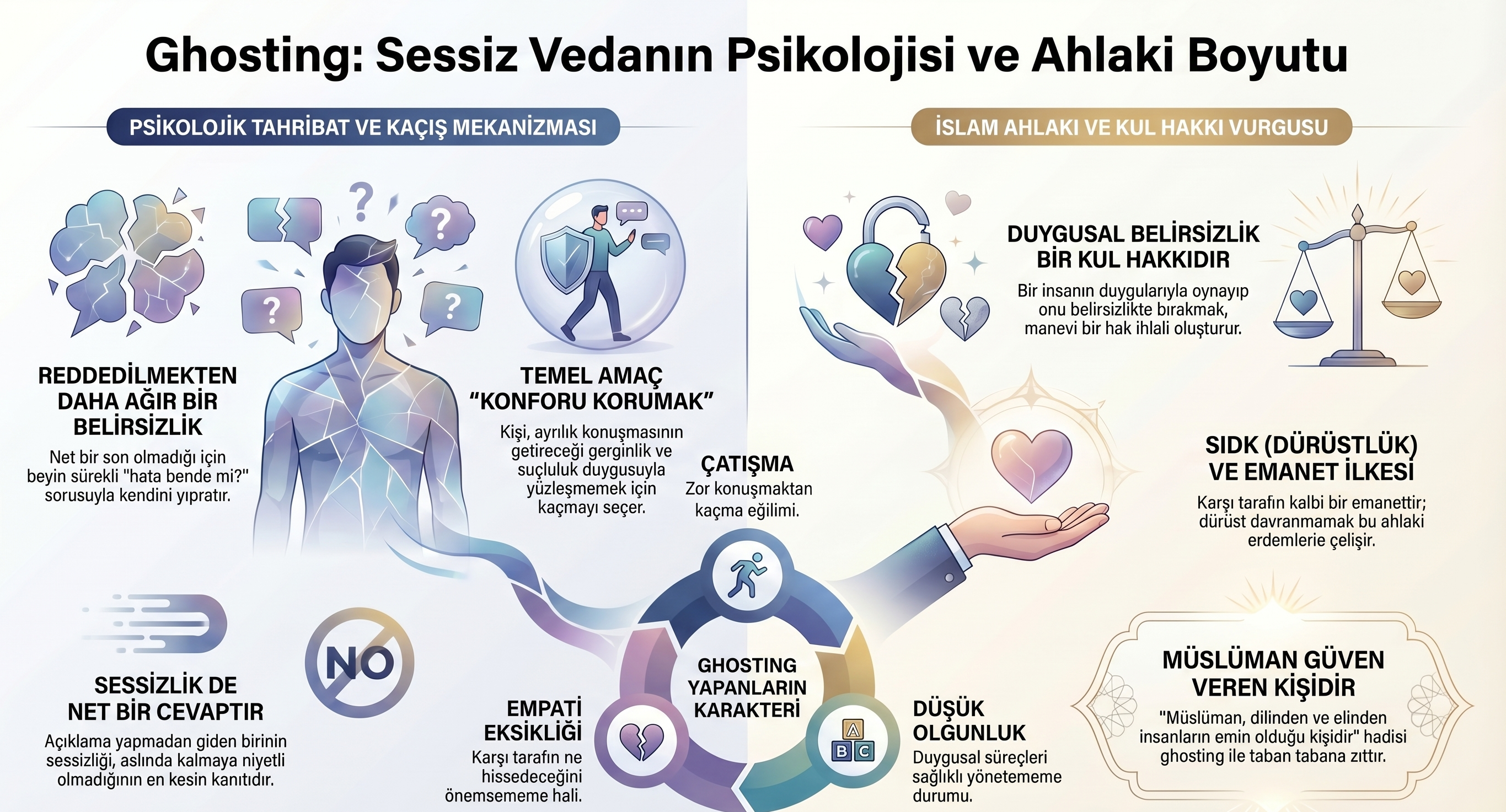 Ghosting Nedir Ghosting Ve Kul Hakkı, Sessizce Kaybolmanın Psikolojisi, Etkileri Ve İslam Ahlakındaki Yeri Gençgazete