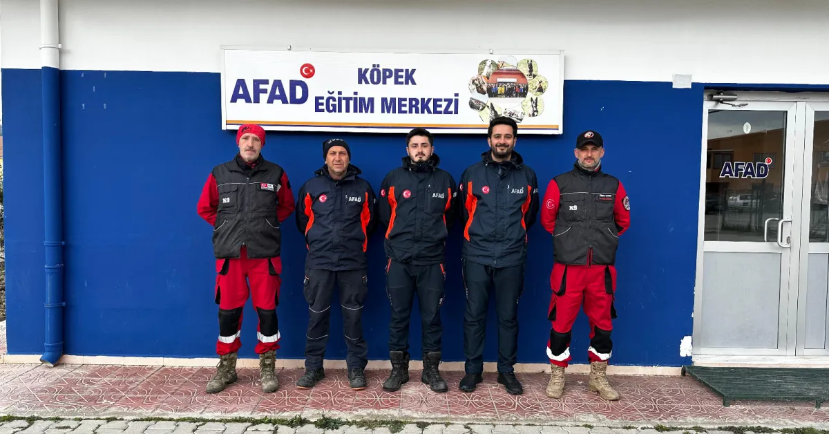 İndak K9 Köpeklerine Afad'dan Görev Yeterlilik Sertifikası (3)