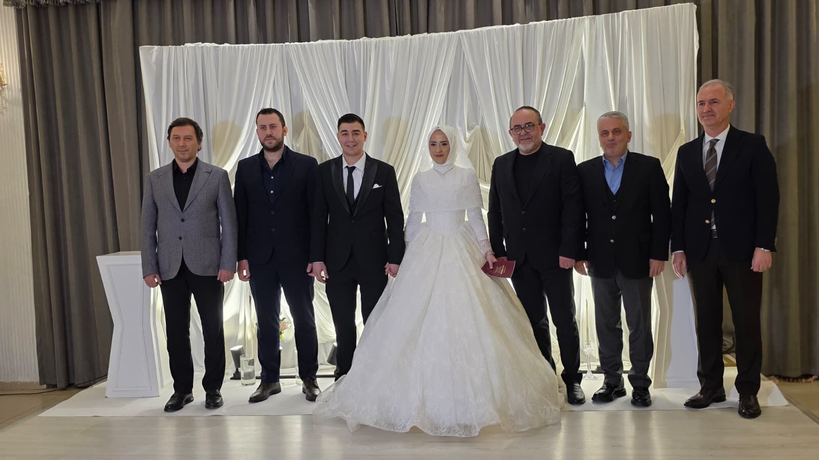 İnegöl İtfaiyesinin Mutlu Günü! Enes İlhan Ay Dünya Evine Girdi (1)