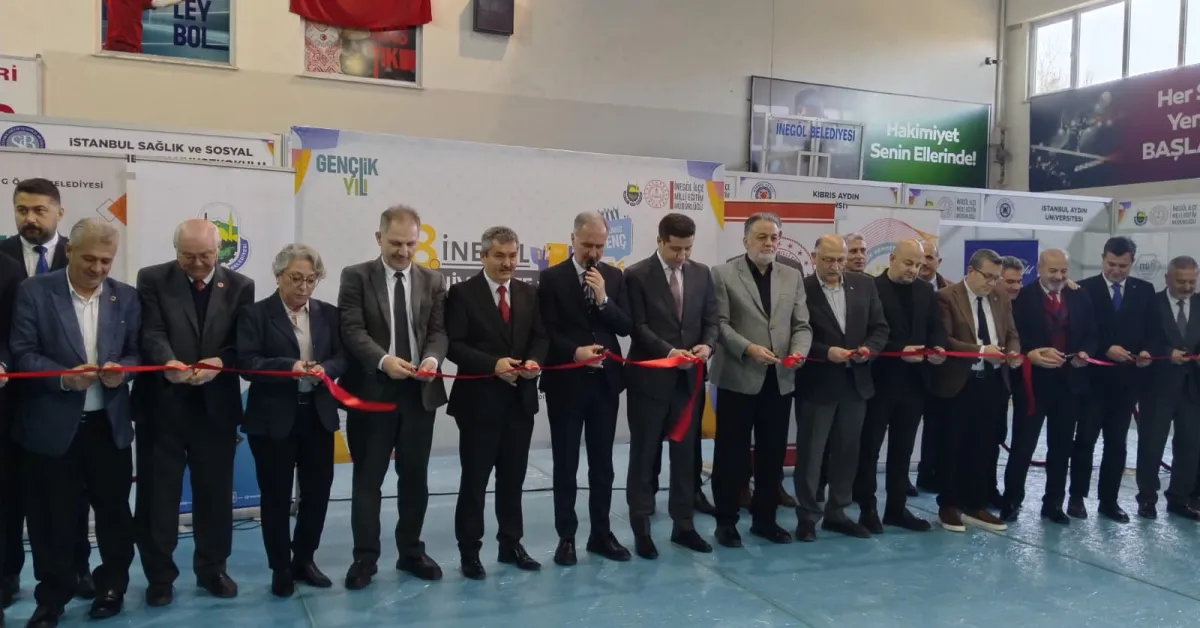 İnegöl Üniversite Ve Meslek Tanıtım Günleri'nin 8'Incisi Başladı1