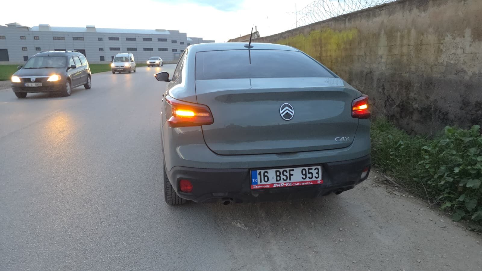 İnegöl’de Bisikletli Kaza Yaptı (1)