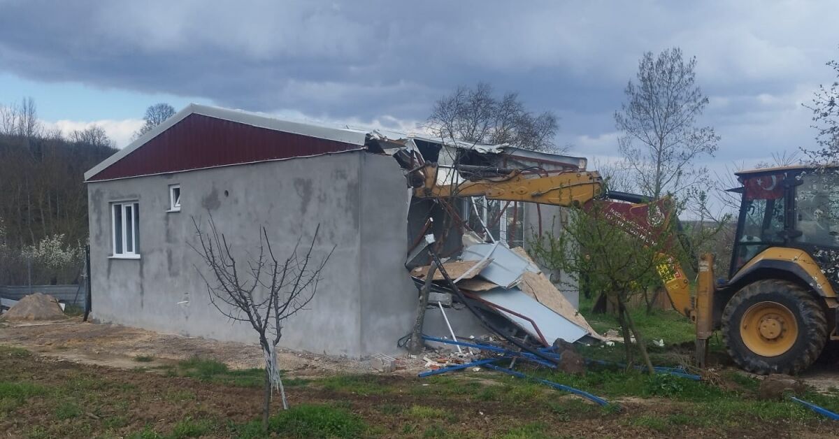 İnegöl'de Kaçak Yapılarla Mücadelede 142 Bina Yıkıldı (2)