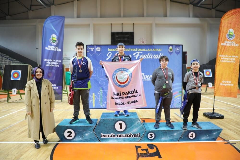 İnegöl'de Spor Festivalinde Okçular Yarıştı! (5)