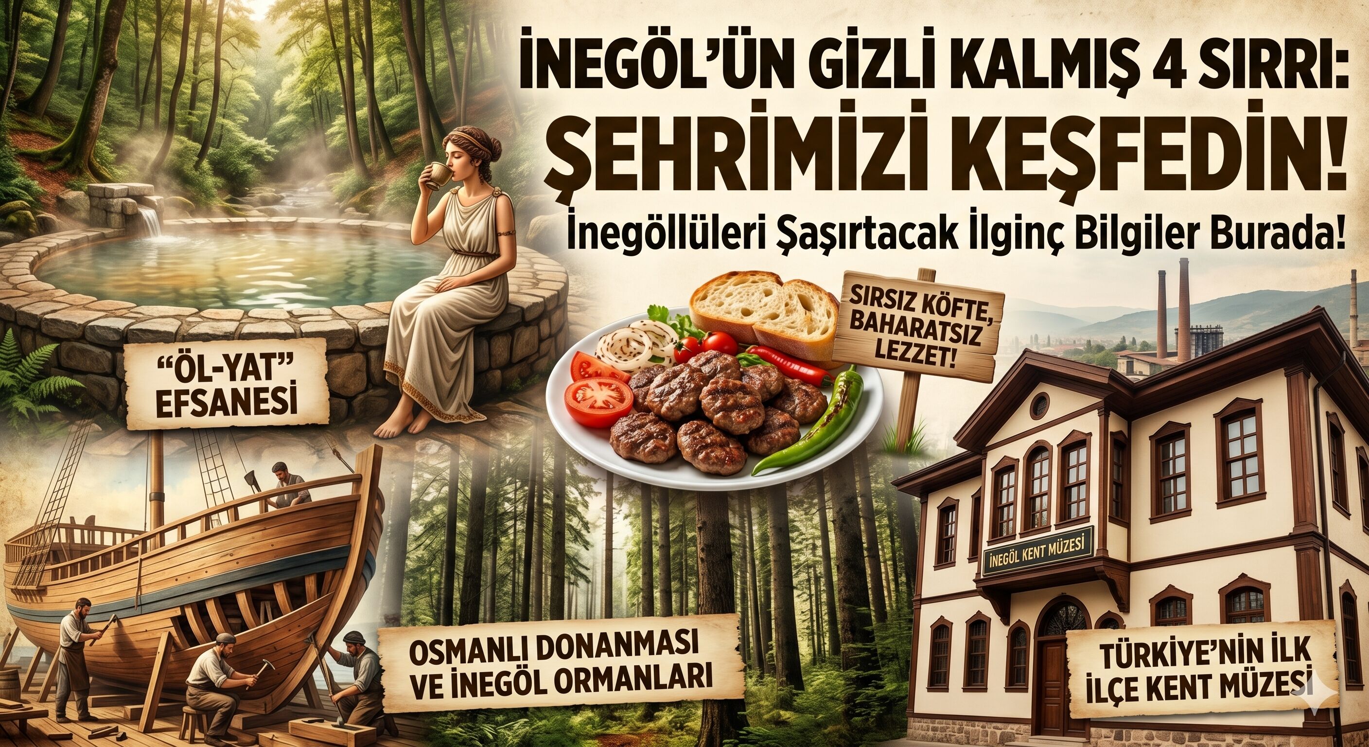 İnegöl'de Yaşayip Da Bunlari Bi̇lmemek İmkansiz Di̇yeceksi̇ni̇z! İşte İnegöl'ün Gi̇zli̇ Kalmiş 4 Sirri! (1)