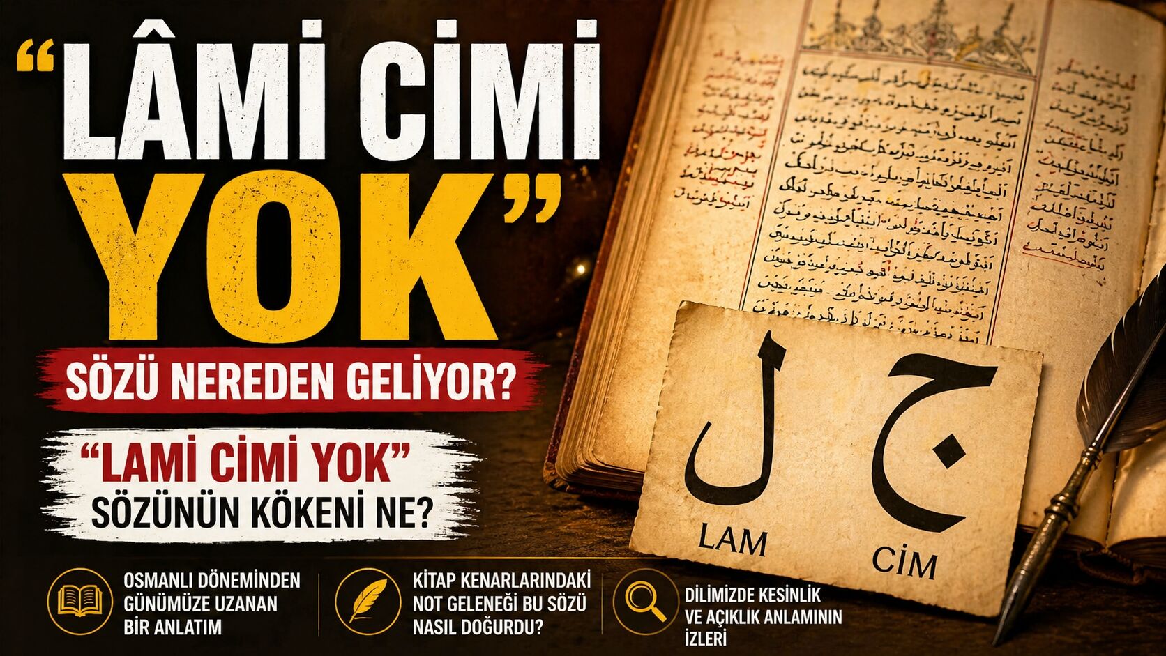 Lâmi Cimi Yok Sözü Nereden Geliyor “Lami Cimi Yok” Sözünün Kökeni Ne (1)