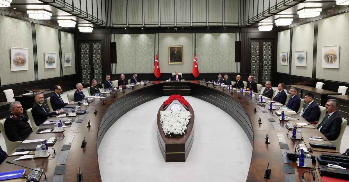 Milli Güvenlik Kurulu Cumhurbaşkanı Erdoğan Başkanlığında Toplandı (3)
