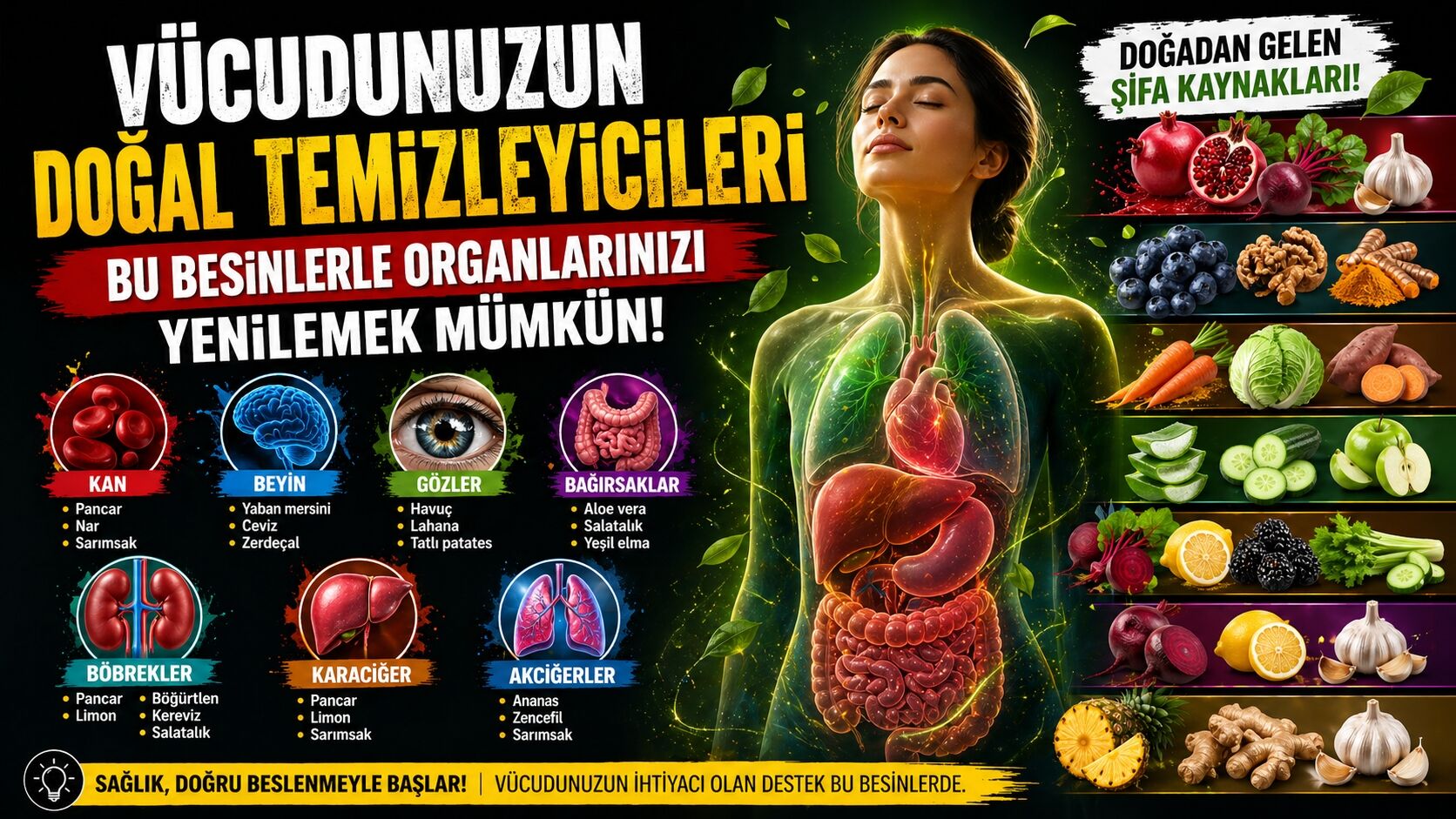 Organları Doğal Yollarla Destekleyen Besinler Hangileri (2)