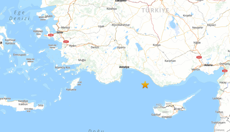 Son Daki̇ka Antalya'da Deprem Mi Oldu Afad – Kandilli Son Depremler Listesi (2)-2