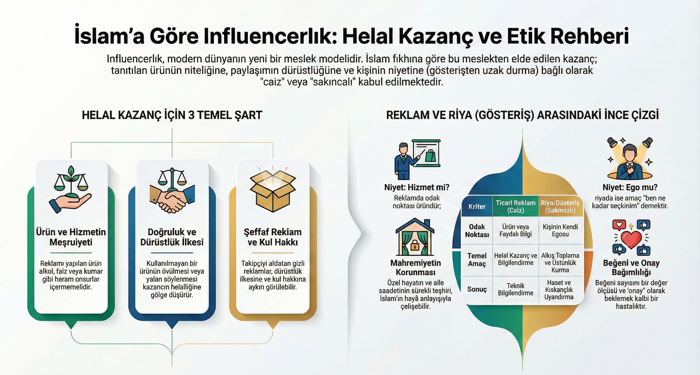 Sosyal Medya Kazanç Helal Haram Riya