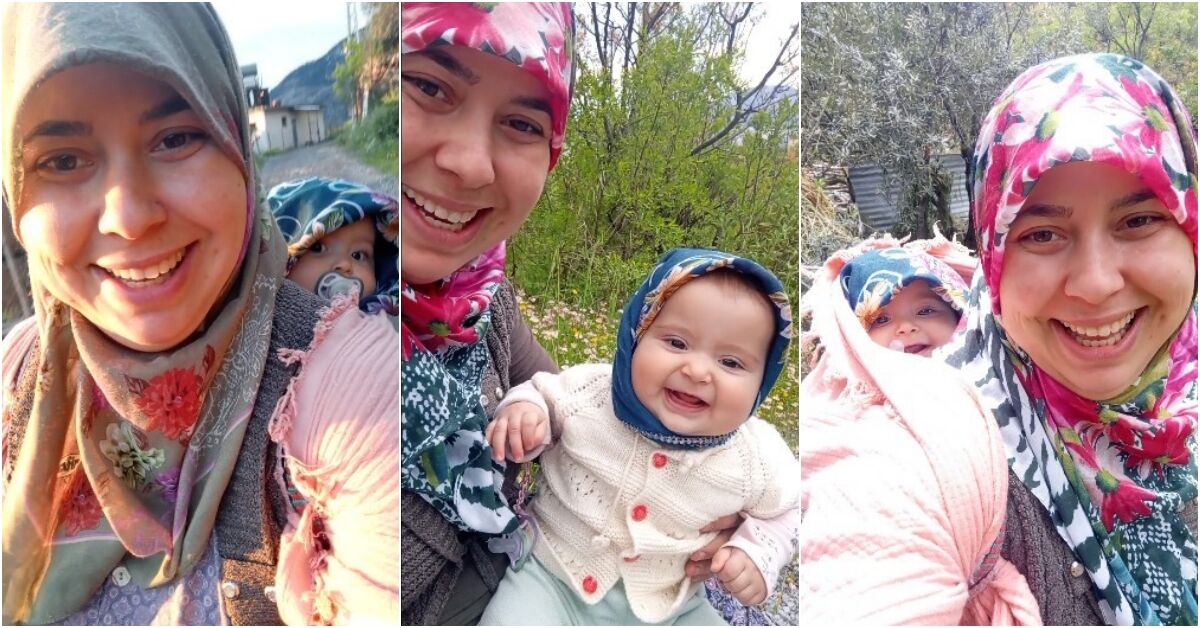 Anne Kızın Doğal Anları Sosyal Medyada Gündem Oldu (2)
