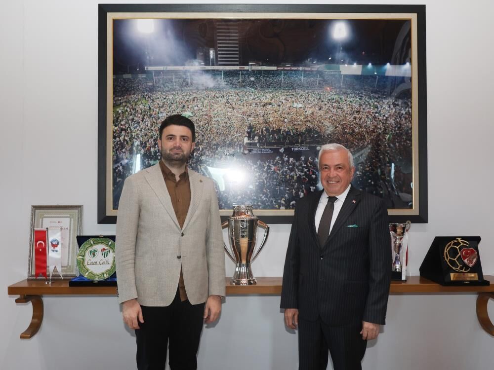 Başkan Şadi Özdemir’den Bursaspor’a Tebrik Ziyareti! (3)