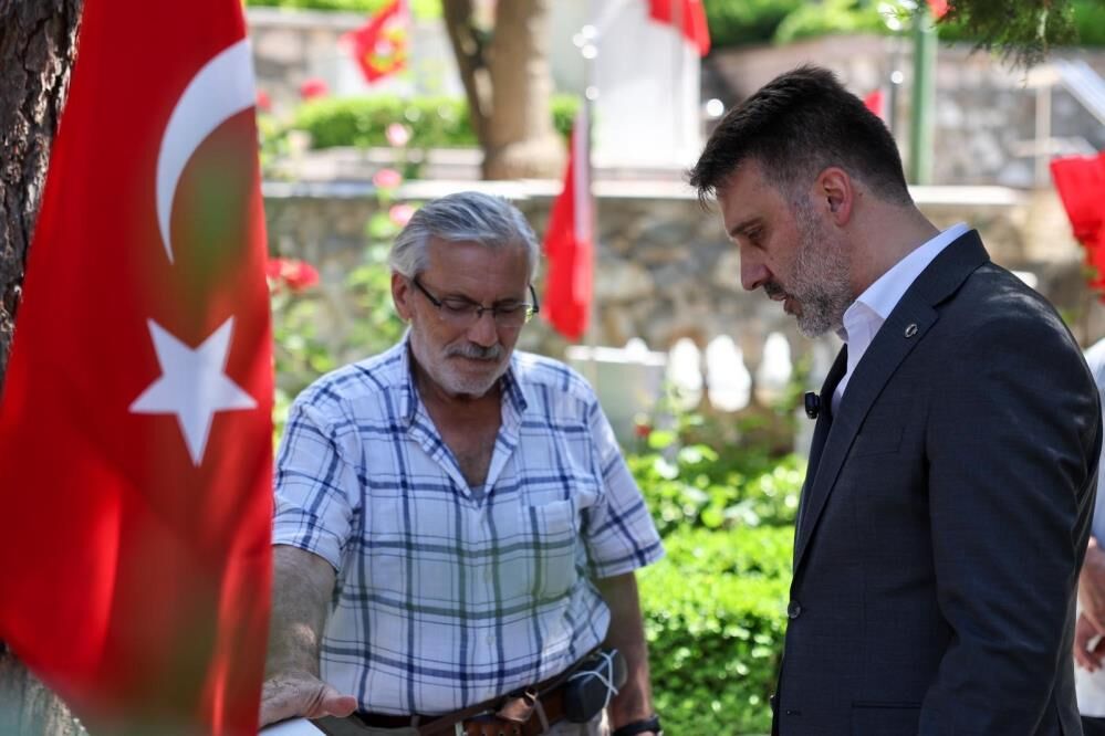 Başkan Vekili Şahin Biba'dan Şehitlik, Esnaf Ve Itfaiye Ziyareti! (4)