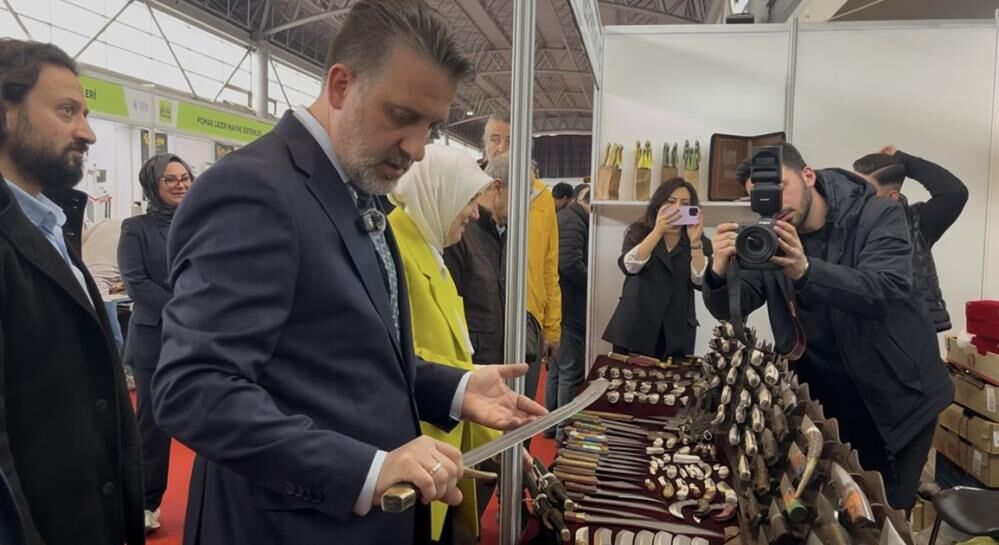 Bursa'da Bıçak Festivali Coşkusu, Ustalar Hünerlerini Sergiledi! (1)