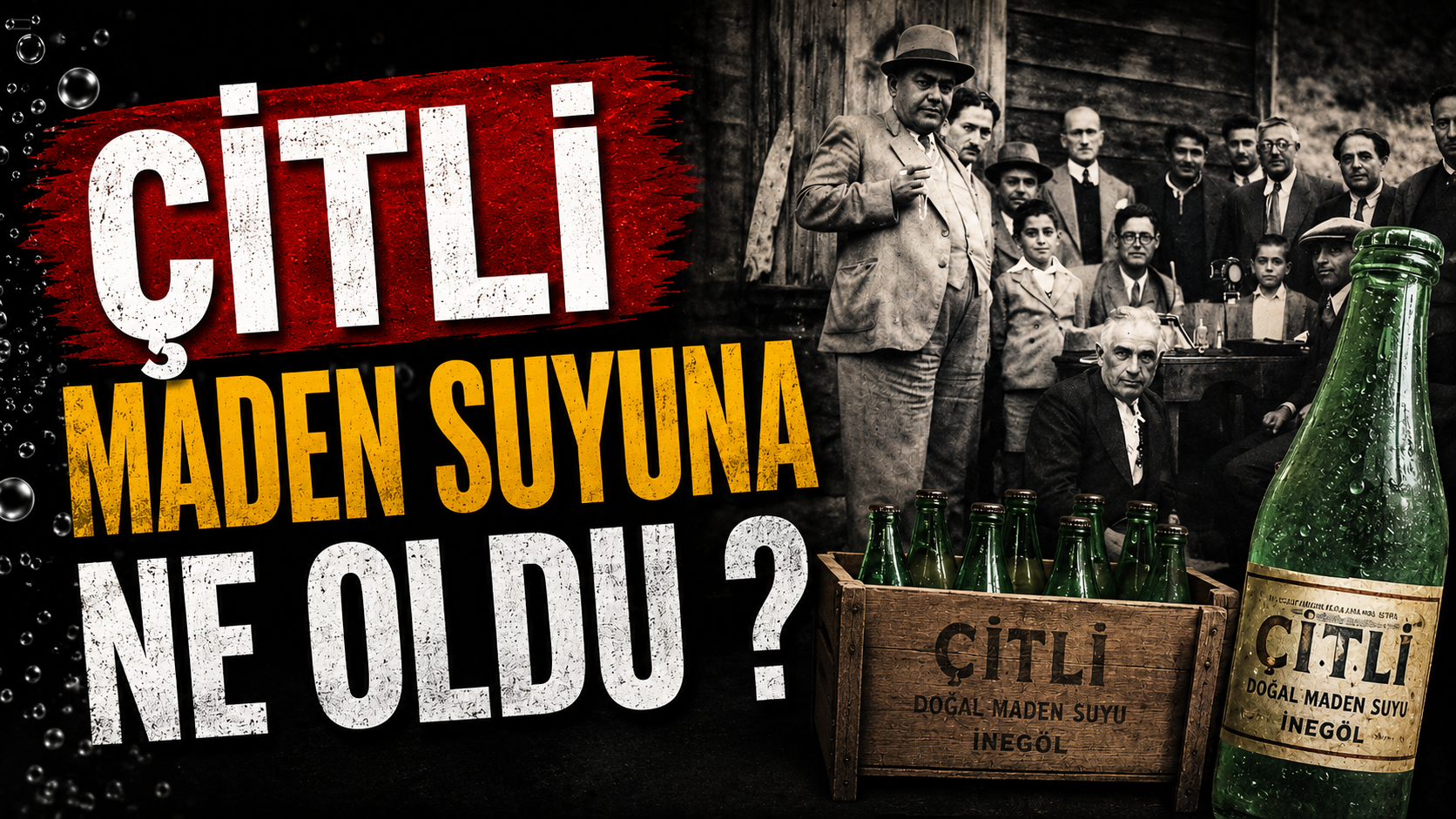 Çitli maden suyuna ne oldu ?