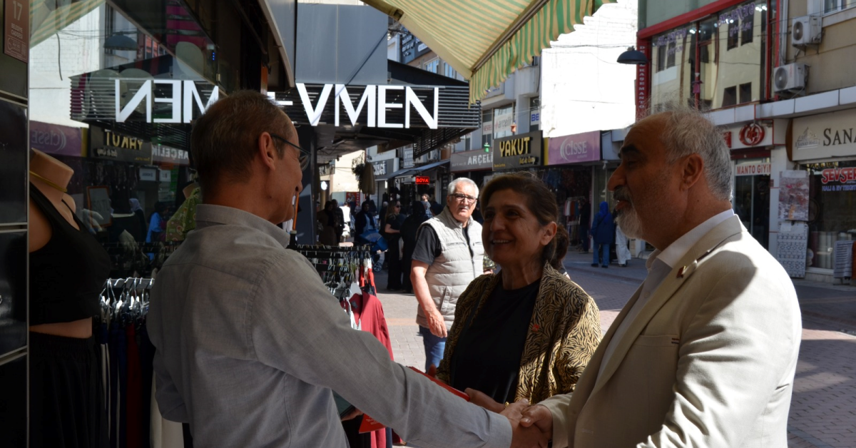 Chp İnegöl’den Esnaf Ziyareti (7)