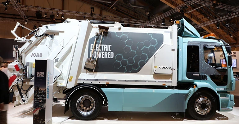 Elektrikli Çöp Kamyonları-2