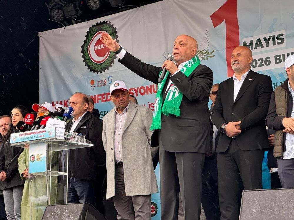 Hak İş Lideri Arslan Bursa’dan Seslendi! “Türkiye’nin Her Meydanı 1 Mayıs Alanıdır” (5)