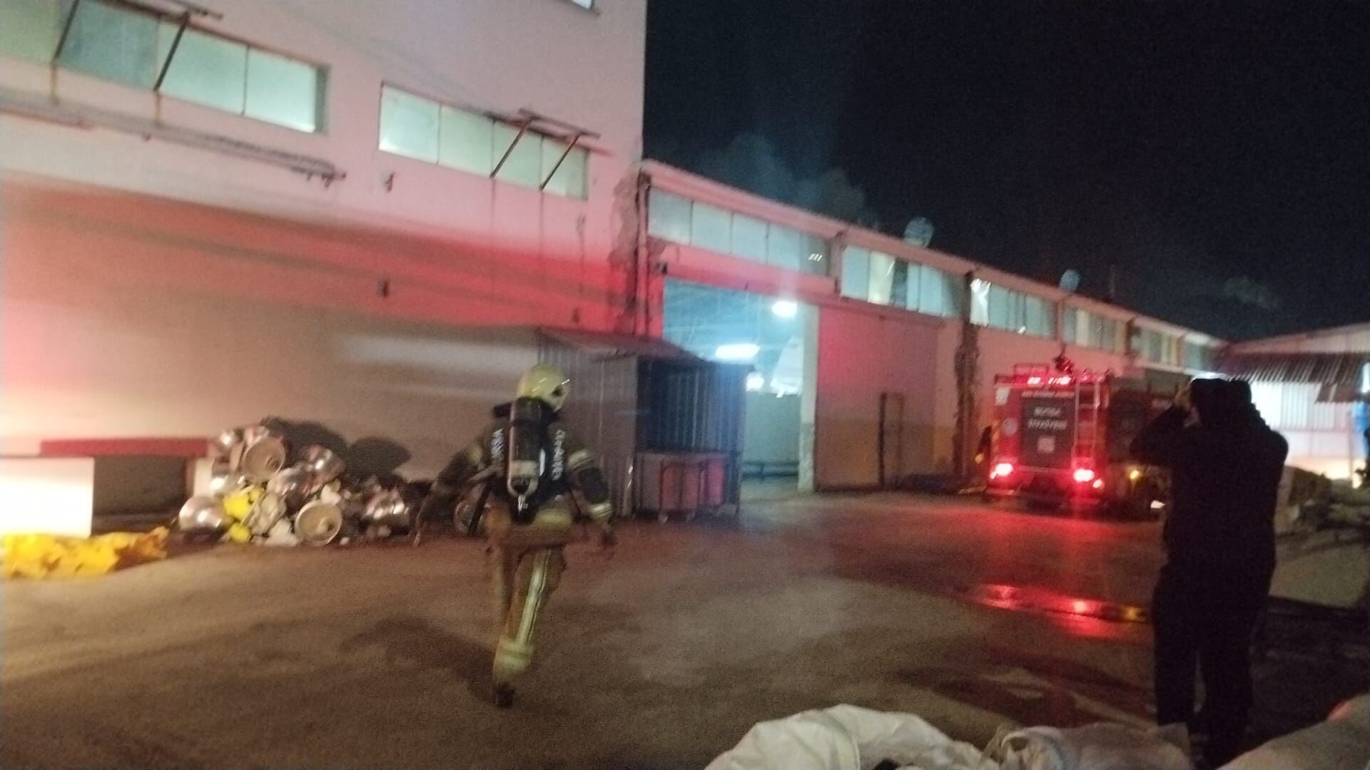 İnegöl Osb’de Yangın Çıktı! (2)