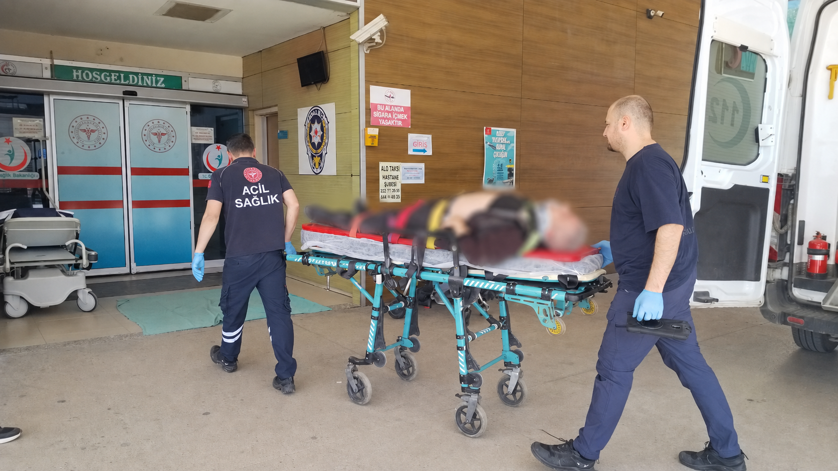 İnegöl’de Feci Kaza Kamerada! Motosiklet Sürücüsü Ağır Yaralandı