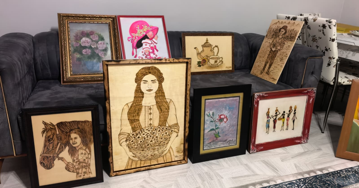 İnegöl’de Güvenlik Görevlisinin Sanat Tutkusu 25 Yılda 1000 Eser Üretti (3)