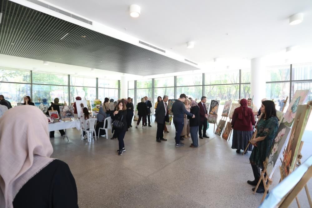 İnegöl’de Sanat Rüzgarı! İnesmek Kursiyerlerinden İlk Sergi (3)