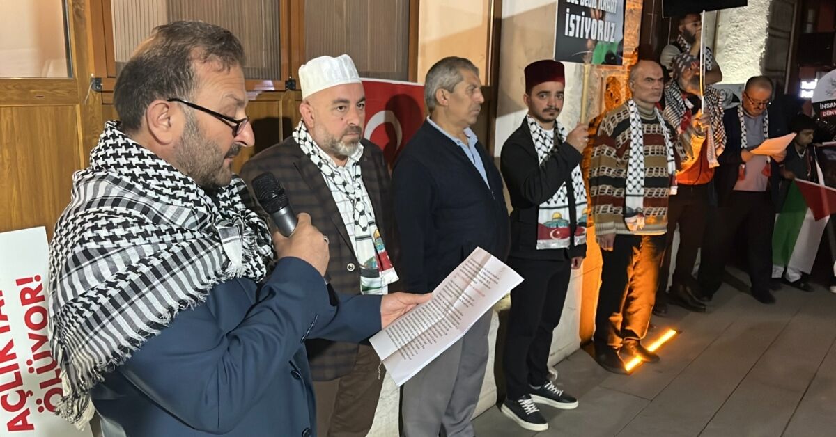 İnegöl’de Sumud Filosu İçin Destek Açıklaması “Her Yer Sumud, Her Yer Direniş” (7)