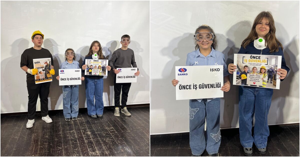İsko’da Çocuklardan Anne Ve Babalarına İş Güvenliği Mesajı (2)