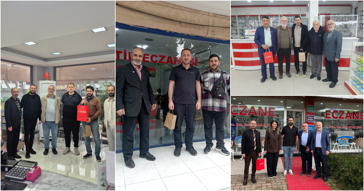 Saadet Partisi’nden Eczacılara Ziyaret (1)