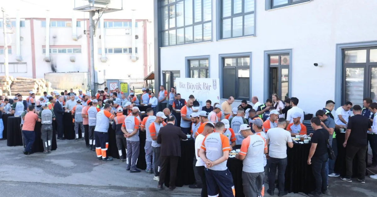 Alper Taban Temizlik İşleri Personeliyle Bir Araya Geldi (3)