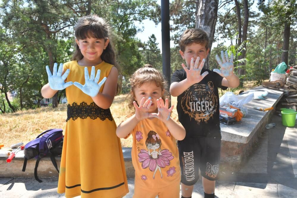 Babasultan Parkı'na Renkli Dokunuş! (2)
