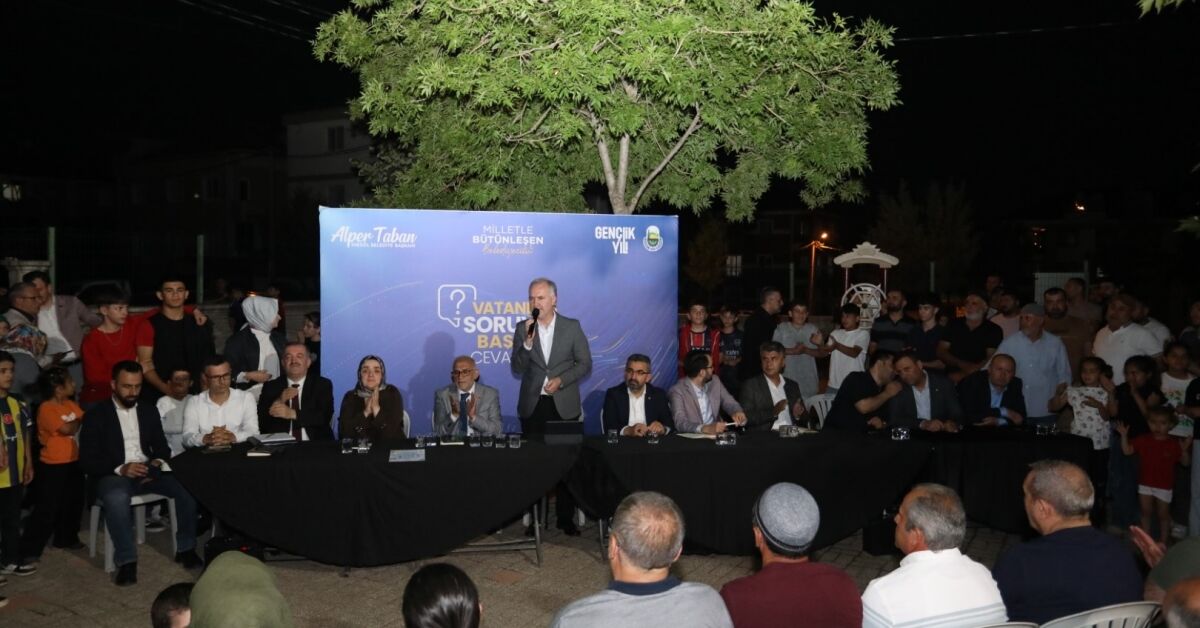 Başkan Taban, Yeni Mahalle Sakinleriyle Bir Araya Geldi (6)