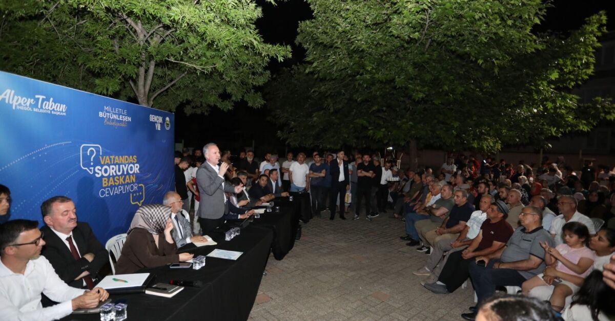 Başkan Taban, Yeni Mahalle Sakinleriyle Bir Araya Geldi (8)
