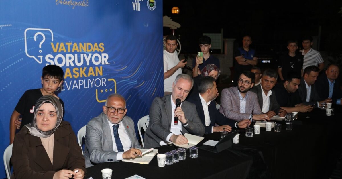 Başkan Taban, Yeni Mahalle Sakinleriyle Bir Araya Geldi (9)