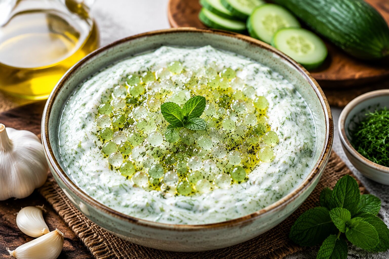 Bir Kez Deneyen Vazgeçemiyor! İşte Sosyal Medyada Viral Olan Ağızda Patlayan Cacık Tarifi2 Gencgazete