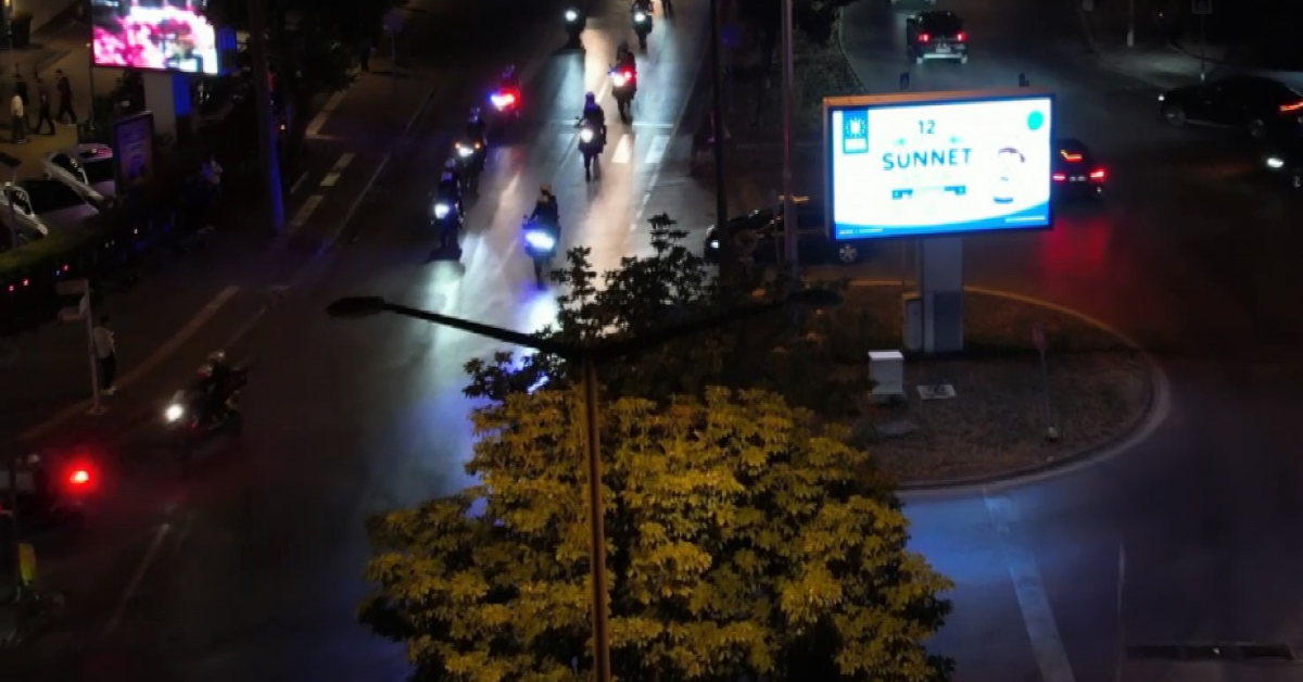 Bursa'da 1500 Polisin Katıldığı Geniş Çaplı Huzur Uygulaması (2)
