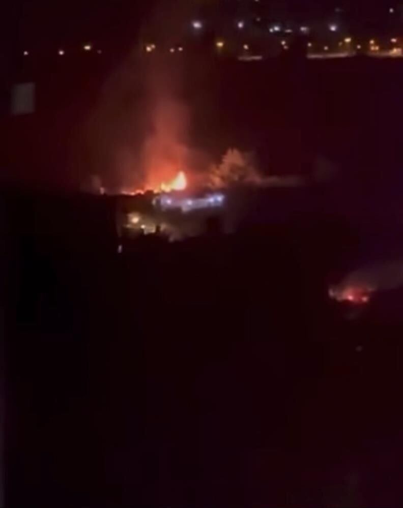 Bursa'da Bağ Evi Alev Aldı! (1)