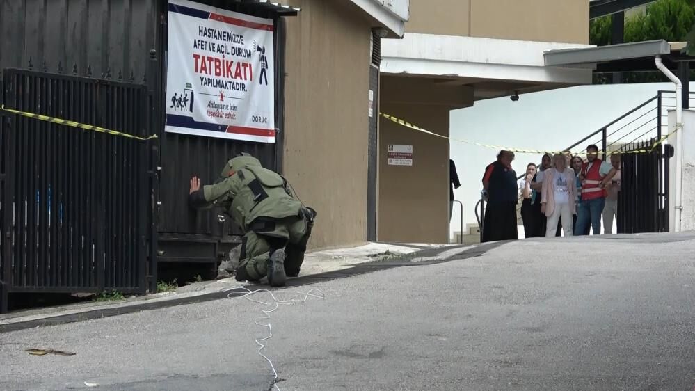 Bursa'da Bomba Tatbikatı Nefes Kesti! (3)