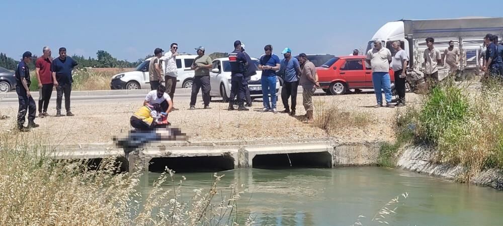 Bursa'da Sulama Kanalında Ceset Bulundu! (4)